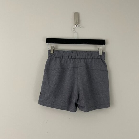 Lululemon On The Fly Shorts in Heathered Black Luxtreme Size 4 - Picture 2 of 5